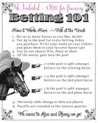 How to watch the 2021 kentucky derby. Kentucky Derby Party Betting Game Printable Horse Racing Betting Sheets Digital Files Instant Download In 2021 Preakness Party Kentucky Derby Party Kentucky Derby Party Decorations