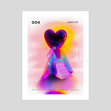amour graphic design aesthetic poster an art print by hossam a inprnt amour graphic design aesthetic poster by hossam a