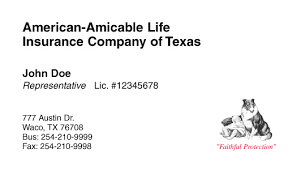 American amicable life insurance company was founded in 1910 in waco, tx, but was bought by industrial alliance for $145 million back in 2010. Rosenthal Financial Services Llc