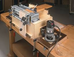 Accuracy Convenience And Storage You Get It All With This Simple Workcenter For Your Dovetail Jig Dovetail Jig Simple Woodworking Plans Woodworking