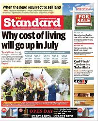 Standard Digital Epaper Kenya Daily Epaper Standard Newspaper The Nairobian Newspaper Subscribe Online Ep Standard Newspaper Things To Sell Newspapers