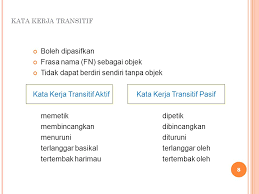 Setelah itu naik posisionis untuk liburan. Golongan Kata Kata Kerja Ppt Download