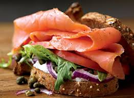 Alasan die, sebab xtahan nak bawak balik rumah. Sandwich Salmon Salai Sihat Sesuai Untuk Makan Siang Resepi