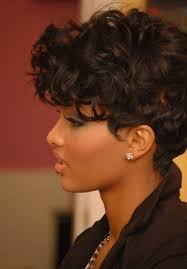 Short natural curly pixie haircuts, tousled waves short hair is super charm and grace. Asymmetrical Haircut With Natural Curls Pixie Hairstyles Popular Haircuts