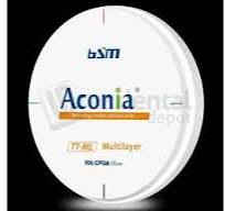 ACONIA - TTML Zirconia Discs 98.5mm x 18mm B3 - 3D ...
