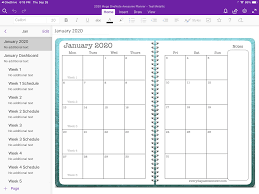 Onenote Undated Hourly Planner Black Digital Planner One Note Microsoft Calendar Pages