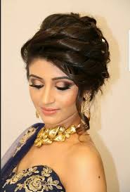 Pin By Pooja Ghavre On Hairs Updo Bridal Hair Buns Long Hair Styles Indian Wedding Hairstyles