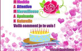 Un jour spécial pour la plus belle sur terre. Joyeux Anniversaire Pour Maman Joyeux Anniversaire