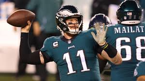 The philadelphia eagles signed carson wentz to a contract extension in june 2019 worth $128 million over four years. Nfl Carson Wentz Vor Wechsel Von Philadelphia Eagles Zu Indianapolis Colts Der Spiegel