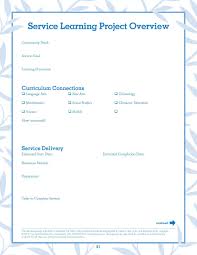 Free Worksheet Service Learning Project Overview From Service Learning In The Prek 3 Classroom Service Learning Service Learning Projects Learning Worksheets