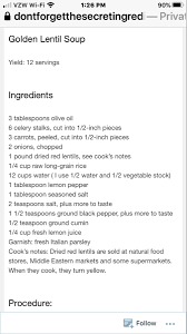 Zovs Lentil Soup Lentils Lentil Soup Red Lentil