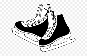 Skate blades are made of steel, constructed with a concave shape. Figure Skates Drawing Clip Art Hockey Skates Free Transparent Png Clipart Images Download