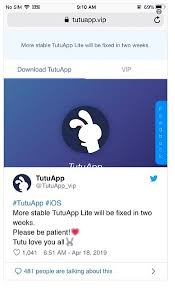 Tutuapp is the best leading third party apps store. Tutuapp Lite Fix In Works Tutuapp Offers Tutuapp Lite Workaround As Tweakbox Appvalley Ignition App Users Still Face Revoke Issue Piunikaweb