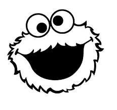 Amazon Com Cookie Monster Face Vinyl Decal Cookie Monster Sticker Kids Stickers Sesame Street Inspired Nurs Monster Stickers Monster Cookies Kids Stickers