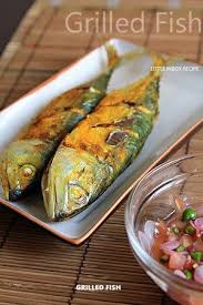 Heat the olive oil and butter in a frying pan and add the snapper pieces once the butter is nut brown. Air Fryer Grilled Fish Recipe Grilled Fish Recipes Recipes Grilled Fish