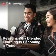 The theoretical framework for this study is based. Msu Malaysia On Twitter Thread Blended Learning Is A Rising Trend Making Most Out Of The Technology Available Today Find Out Why Blended Learning Is The New Black In Education While It S