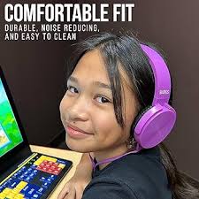 Bulk Classroom Headphones (10 Pack, Mixed Colors)