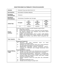 Pembantu pengurusan murid gred n19. Ringkasan Perkhidmatan Dan Skop Tugas Ppm N19 Pdf