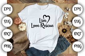 Download Dog Live Love Rescue Graphic By Design Store Creative Fabrica PSD Mockup Templates