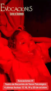 𝗢𝗯𝗿𝗮 𝗱𝗲 𝘁𝗲𝗮𝘁𝗿𝗼 𝗱𝗲 𝘁𝗲𝗿𝗿𝗼𝗿 𝗽𝘀𝗶𝗰𝗼𝗹ó𝗴𝗶𝗰𝗼 𝘀𝗲  𝗿𝗲𝗮𝗹𝗶𝘇𝗮𝗿á 𝗲𝗻 𝗖𝗮𝘀𝗼𝗻𝗮 𝗱𝗲𝗹 𝗖𝗲𝗻𝘁𝗿𝗼 𝗱𝗲 𝗟𝗶𝗺𝗮 💀 ✅️  EVOCACIONES VI, TEATRO DE RECORRRIDO en seis días de funciones. ✅️ Factum  Producciones anuncia que la