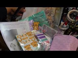 Crafter S Companion Subscription Box 21 Build A Character Craft Kit Tutorial Youtube In 2020 Crafters Companion Character Building Craft Kits