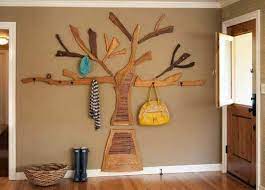 25 Wood Decor Ideas Bringing Unique Texture Into Modern Interior Design Tree Wall Decor Wood Wall Decor Wooden Decor