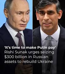 Right now, $300 billion in frozen Russian assets sit in Western banks. But  if EU sanctions lapse in July 2025, that money could automatically return  to Putin—unless global leaders act. That's why