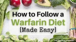Includes dosages for prevention of thromboembolism in atrial fibrillation, deep vein thrombosis, thromboembolic stroke prophylaxis and more; How To Follow A Warfarin Diet Made Easy The Geriatric Dietitian