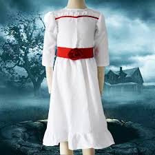 2018 movie annabelle cosplay costume annabelle dress. Woman Kids Girls Annabelle Comes Home Cosplay Annabelle Bee Dress Raggedy Doll Halloween Costume Horror Comic Con Film Dress Buy At The Price Of 17 99 In Aliexpress Com Imall Com
