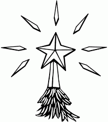 Christmas star coloring page from christmas decoration category. Christmas Star Coloring Pages Coloring Home