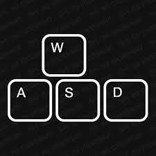 Wasd Gaming Keyboard Keys Outline Vinyl Decal 10 Inches In 2021 Vinyl Decals Gamer Tattoos Keyboard Keys