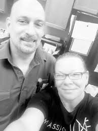 Having a good day with my co-worker #johnandrew