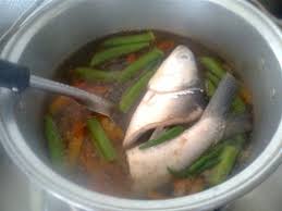 The banana heart has lots of dietary fibers, proteins, and unsaturated fatty acids; How To Cook A Simple Sinigang Na Bangus Milkfish Stew Fish Wonderhowto