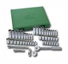 SK Tools USA, LLC, 94549, SK Sockets Sets, Professional Chrome ...
