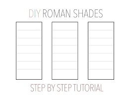 The roman shade is a type of window coverings, the simplest and one of the oldest window treatments with a flat shade that can be raised or lowered with a cord. Diy Roman Shades Tutorial All Things Thrifty