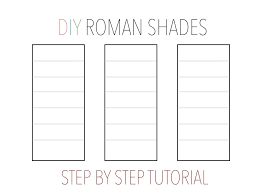 It is so relaxing and peaceful. Diy Roman Shades Tutorial All Things Thrifty