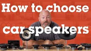 Now is a great time to consider a new car stereo for your ride. How To Choose Car Speakers Crutchfield Youtube