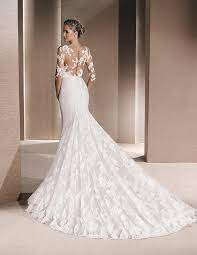 La Sposa Reinara Original Mermaid Wedding Dress Designer Bridal Gowns Wedding Dresses Chiffon Wedding Gowns