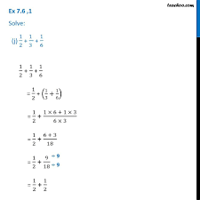 tex6 \,\colon 2 \cdot (1+2)=6 \,\colon 2 \cdot 3=3 \cdot 3=9./tex. Ex 7 6 1 Solve A 2 3 1 7 B 3 10 7 15 C 4 9 2 7 D 5 7