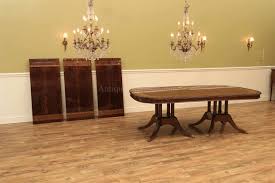 Extending dining table skovby 37. 13 Foot Mahogany Dining Table Antique Style Reproduction