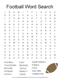 34 end to end football word search puzzles for you kitty baby love