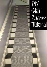 Diy Stair Runner Tutorial Great Way To Quiet Stairs And Make Them Less Slippery 7ftcarpetrunners Diy Stairs Staircase Makeover Home