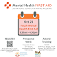Youth Mental Health First Aid