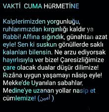 Ozlem Muratoglu Adli Kullanicinin Cuma Mesajlari Panosundaki Pin Dualar Ozlu Sozler Guzel Soz