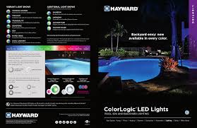 Colorlogic Led Lights Hayward Pool Products Manualzz