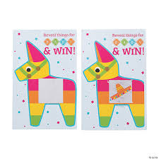 Make a baby shower candy bar favor. Fiesta Scratch Card Baby Shower Game Oriental Trading