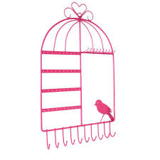 Iron art birdcage design hook creative wall coat hat holder hook grocery. Jual Vintage Jewelry Display Bird Cage Wall Hanger Shabby Chic Necklace Organizer Terbaru Juli 2021 Blibli