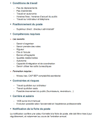 Accueil, conseil mais aussi secrétariat et parfois comptabilité. Fiche De Poste Employe Administratif New Wave Sailing