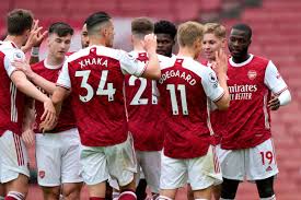 Kolasinac drops a man without touching him. Arsenal Beat Brighton
