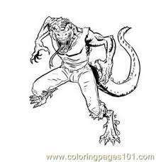 Color in this picture of lizard man and others with our library of online coloring pages. Lizard11 Coloring Page For Kids Free Lizard Printable Coloring Pages Online For Kids Coloringpages101 Com Coloring Pages For Kids